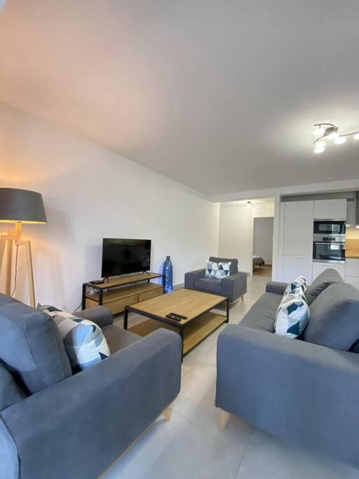 B32- T3-Les Hauts Du Port-Parking-Clim-Wifi-50M Du Port Bonifacio  Esterno foto