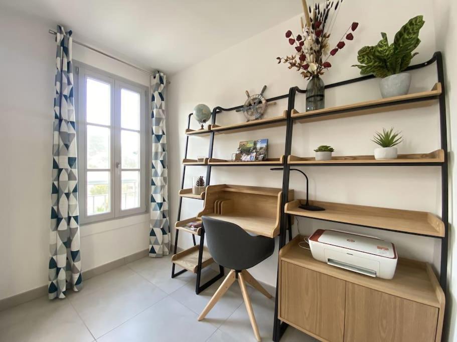 B32- T3-Les Hauts Du Port-Parking-Clim-Wifi-50M Du Port Bonifacio  Esterno foto